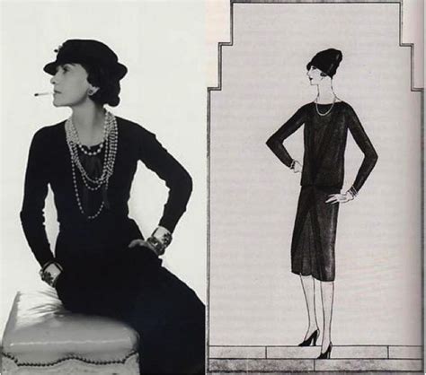 vestidito negro chanel|Historia del little black dress: quién lo inventó, Coco Chanel LBD.